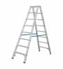 Drabina dwustronna ze stopniami R13 KRAUSE 2x8 stopnie 136183